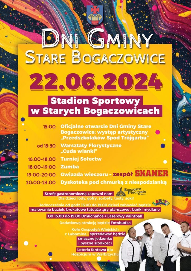 Dni Gminy w Starych Bogaczowicach 22 czerwca od godziny 15:00