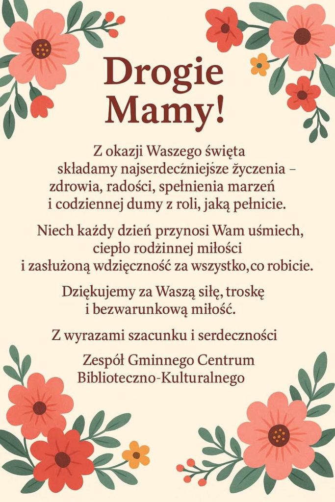życzenia dla wszystkich Mam z okazji ich święta