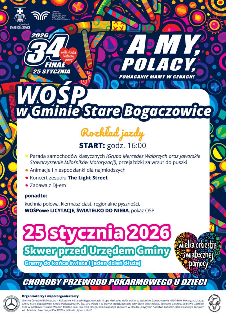 34 Finał WOŚP w Starych Bogaczowicach